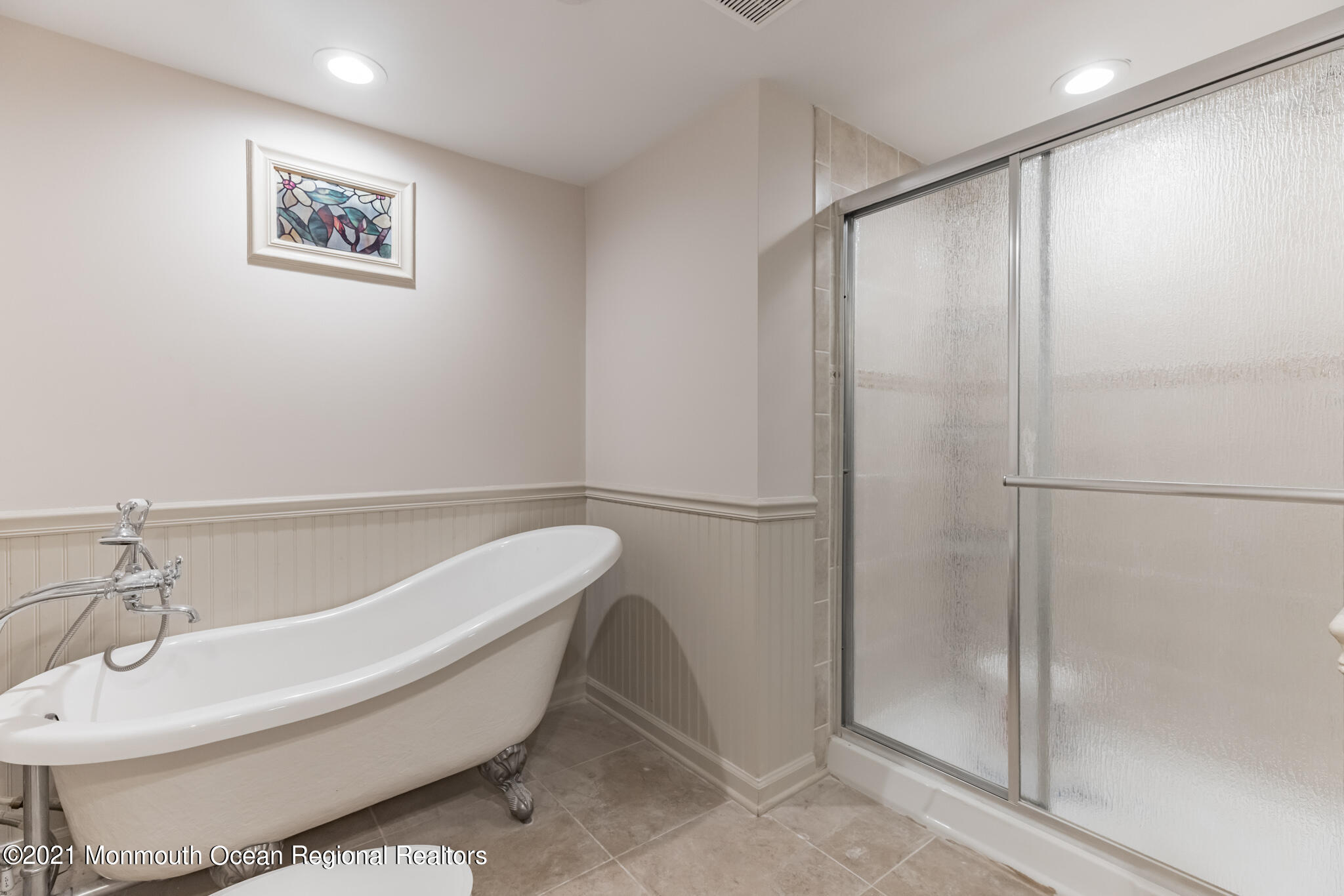 97 Edgewater Drive Tuckerton, NJ 08087 - Photo 18 of 41 a bathroom with a bathtub and a shower
