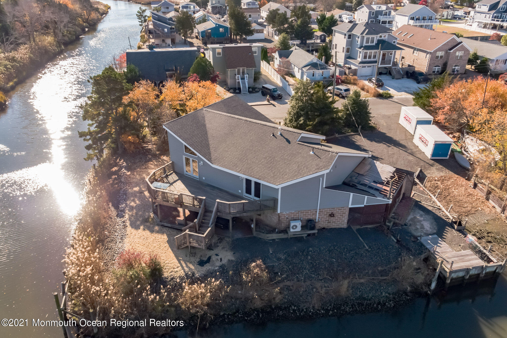 97 Edgewater Drive Tuckerton, NJ 08087 - Photo 35 of 41 an aerial view of a house with yard swimming pool and outdoor seating