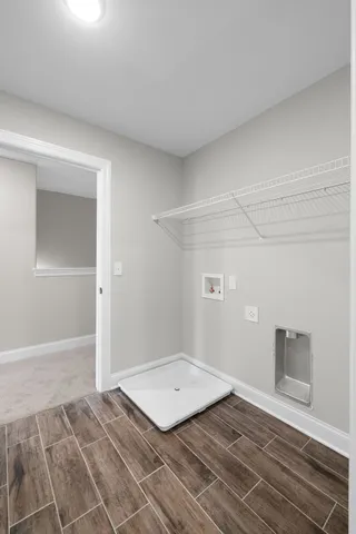 a view of empty room