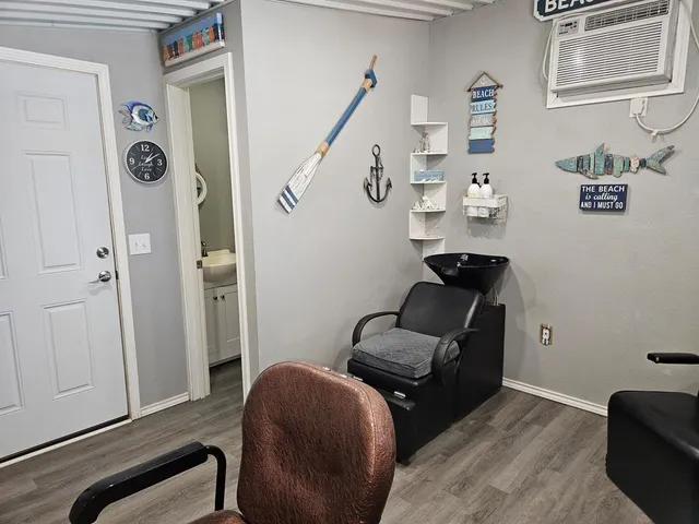 a view of sitting area on roof deck