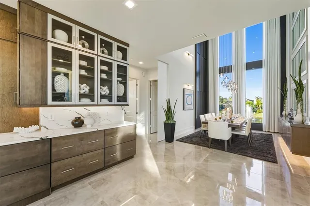 a view of outdoor space and ocean view