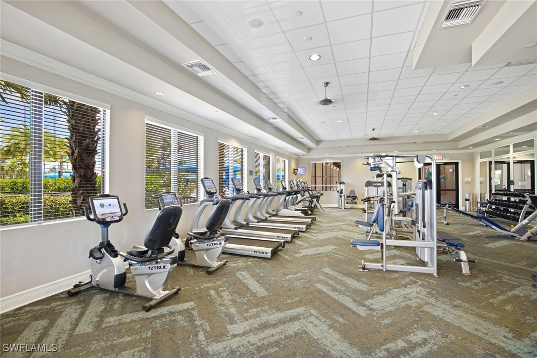 11652 Meadowrun Circle Fort Myers, FL 33913 - Photo 38 of 38 a view of a room with gym equipment