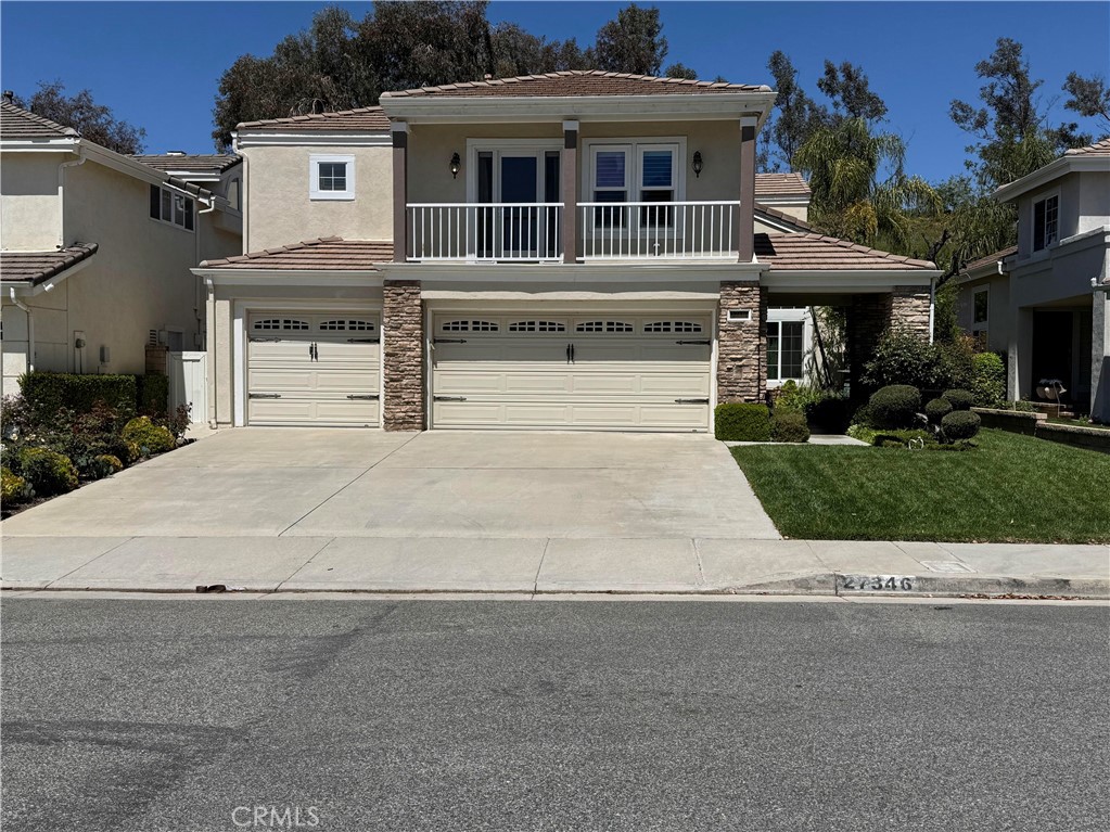 a house with a outdoor space