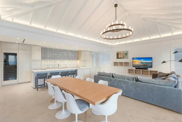 a view of a room with workspace