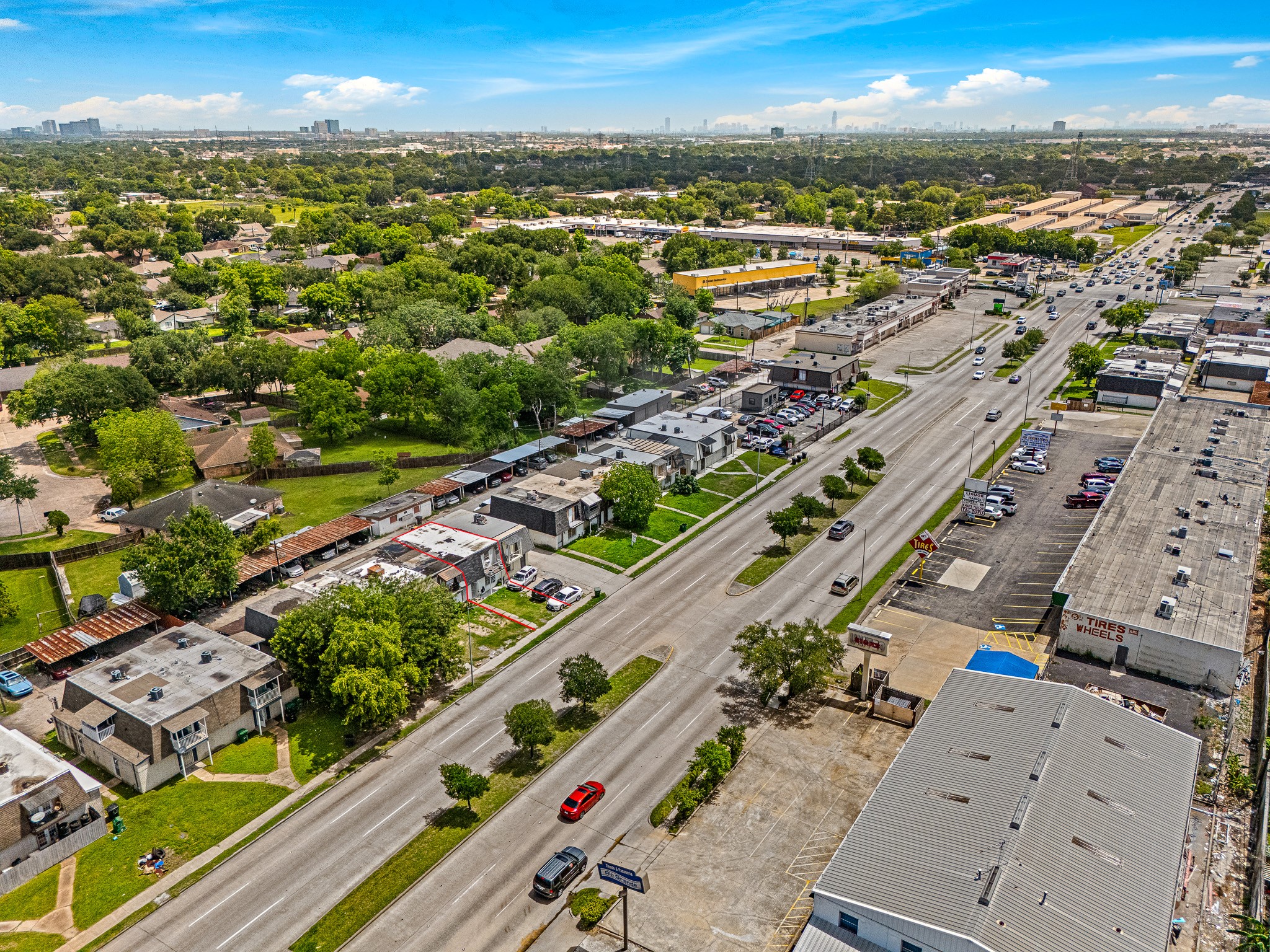 12054 Beechnut Street Houston, TX 77072 - Photo 20 of 21 an aerial view of a city