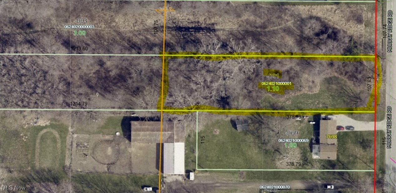 7668 Murray Ridge Road Elyria, OH 44035 - Photo 5 of 10 Aerial of Front Parcel