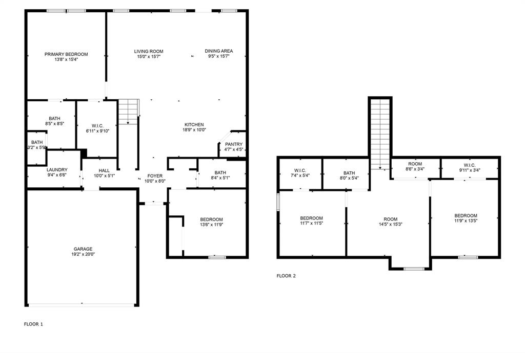 1413 Richardson Street Howe, TX 75459 - Photo 28 of 30 Floor plan