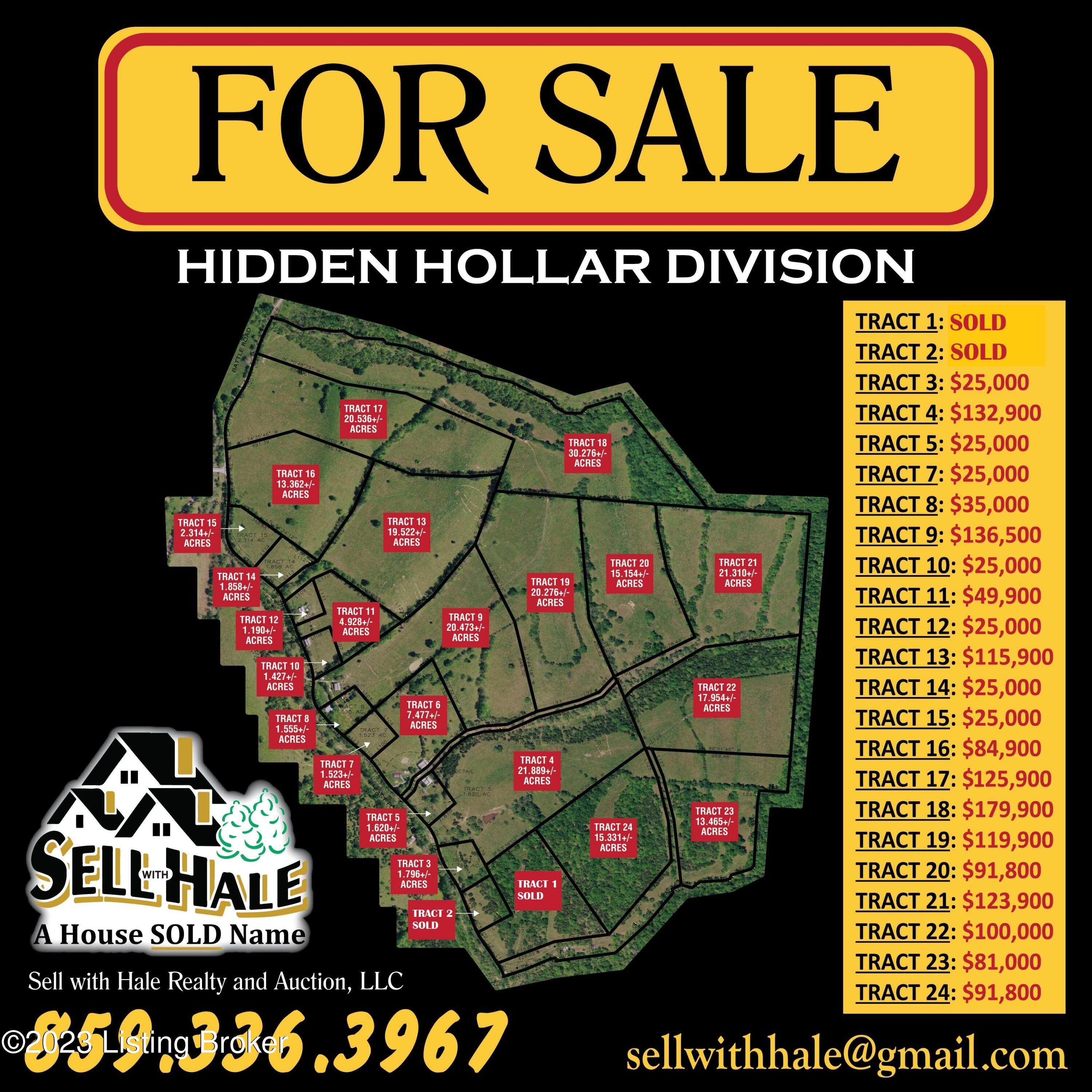 Lot#16 Battle Road Mackville, KY 40040 - Photo 8 of 8 Hidden Hollar Division Sign-01