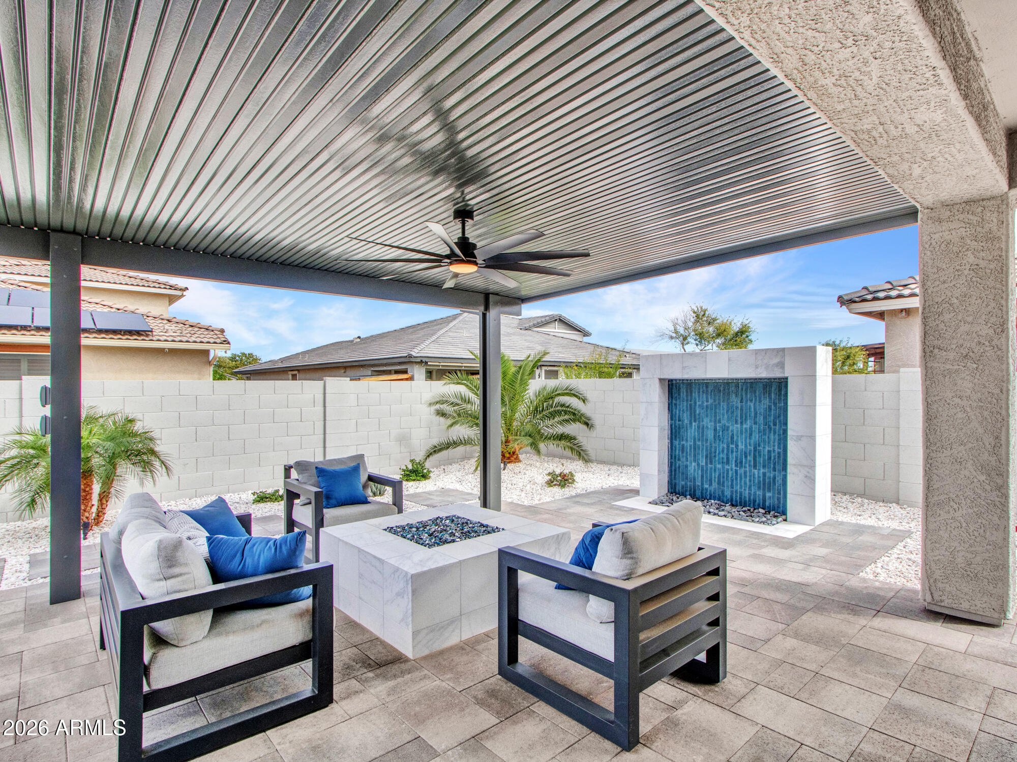 14350 West Boca Raton Road Surprise, AZ 85379 - Photo 51 of 75 Fire & Waterfall = Peace