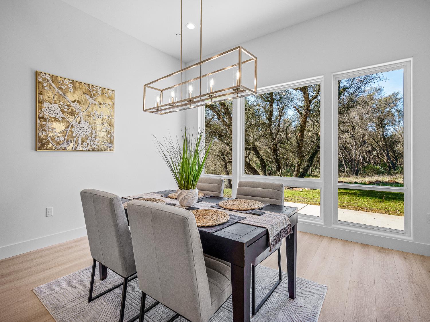 8118 Bridger Lane Shingle Springs, CA 95682 - Photo 36 of 59 a view of a dining room with furniture window and outside view