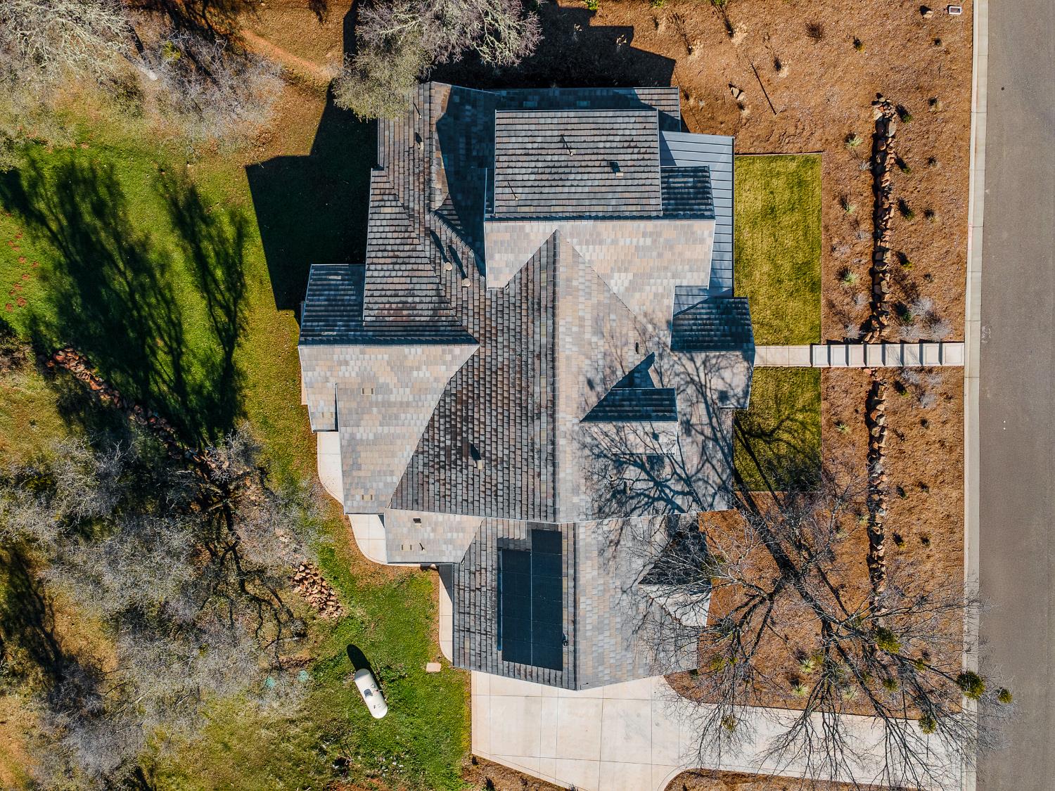 8118 Bridger Lane Shingle Springs, CA 95682 - Photo 54 of 59 an aerial view of residential houses with outdoor space