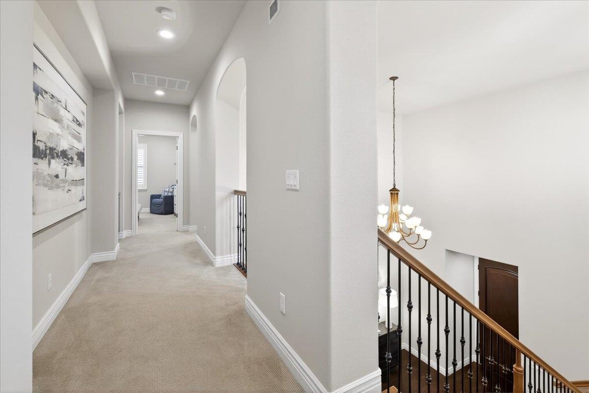 7035 Emerson Lane San Ramon, CA 94582 - Photo 31 of 60 a view of a hallway view with staircase