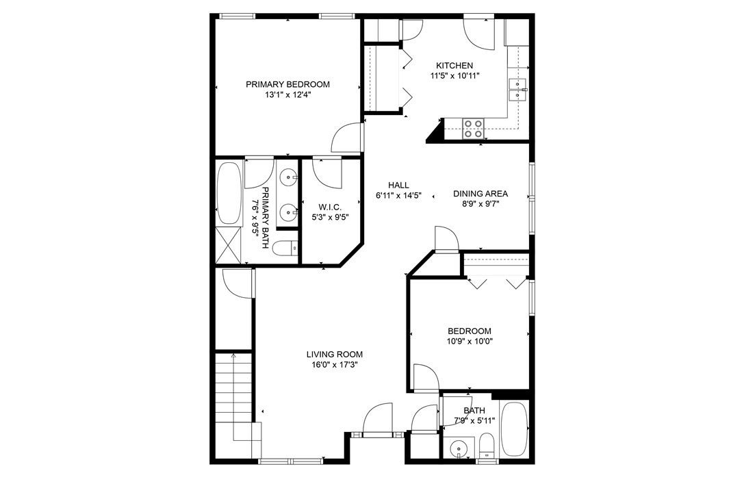 609 Trellis Square Pooler, GA 31322 - Photo 53 of 54 Floor Plan - 1st floor