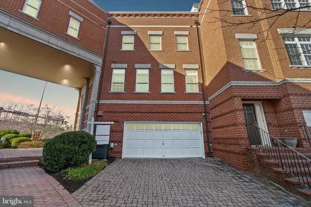 a front view of a building