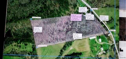 0 New Hope Road Five Points, TN 38457 - Photo 10 of 13 an aerial view of a house with a garden