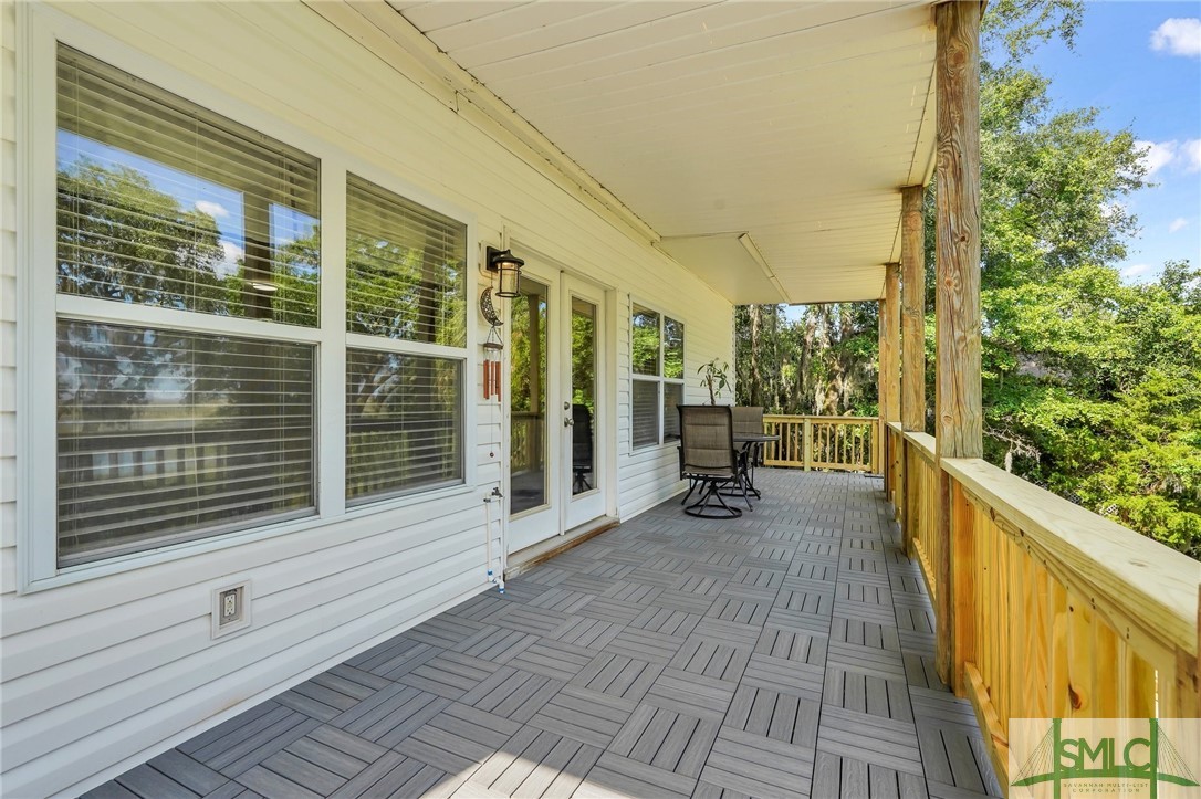 1009 Bobwhite Road Savannah, GA 31410 - Photo 25 of 50 All new fiber board porch deck