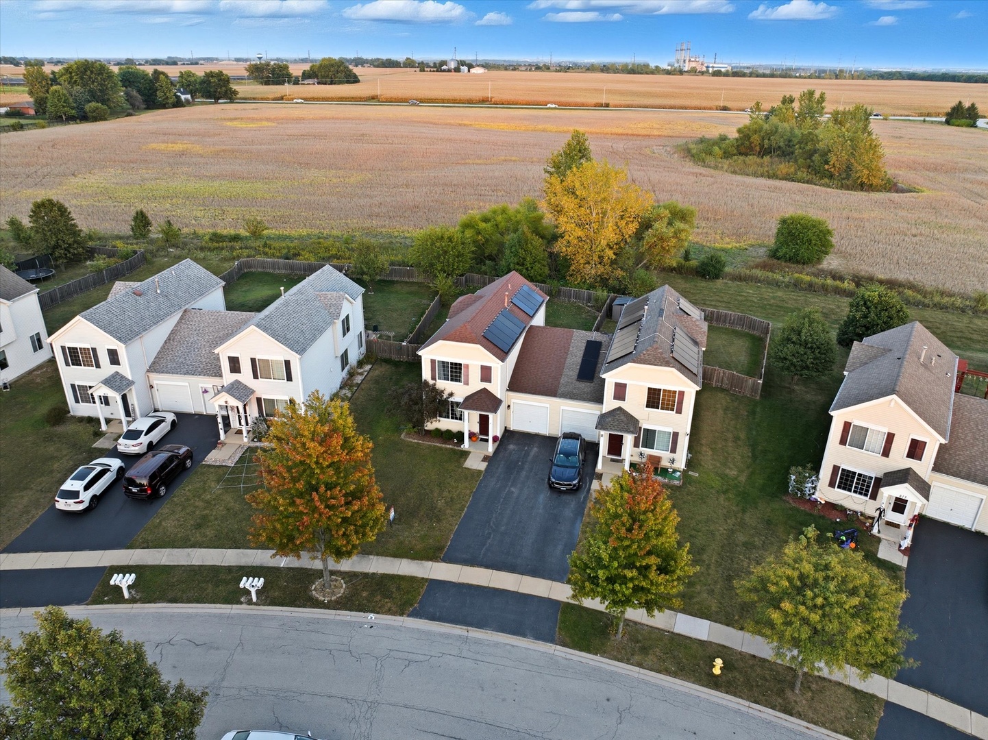 819 Daniel Drive Minooka, IL 60447 - Photo 30 of 33 an aerial view of multiple house with outdoor space