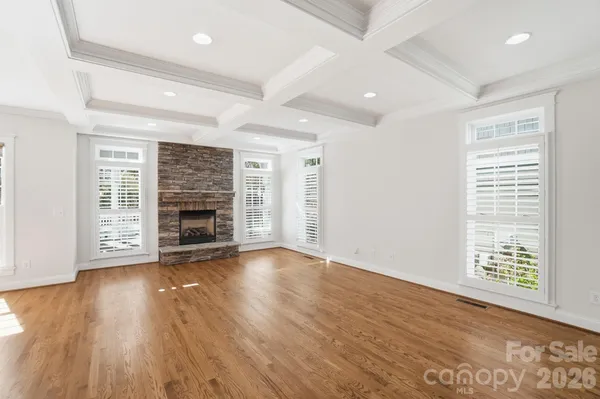 a view of an front door