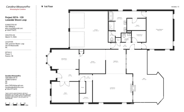 $1,450,000 | 159 Lavender Bloom Loop, Mooresville, NC 28115