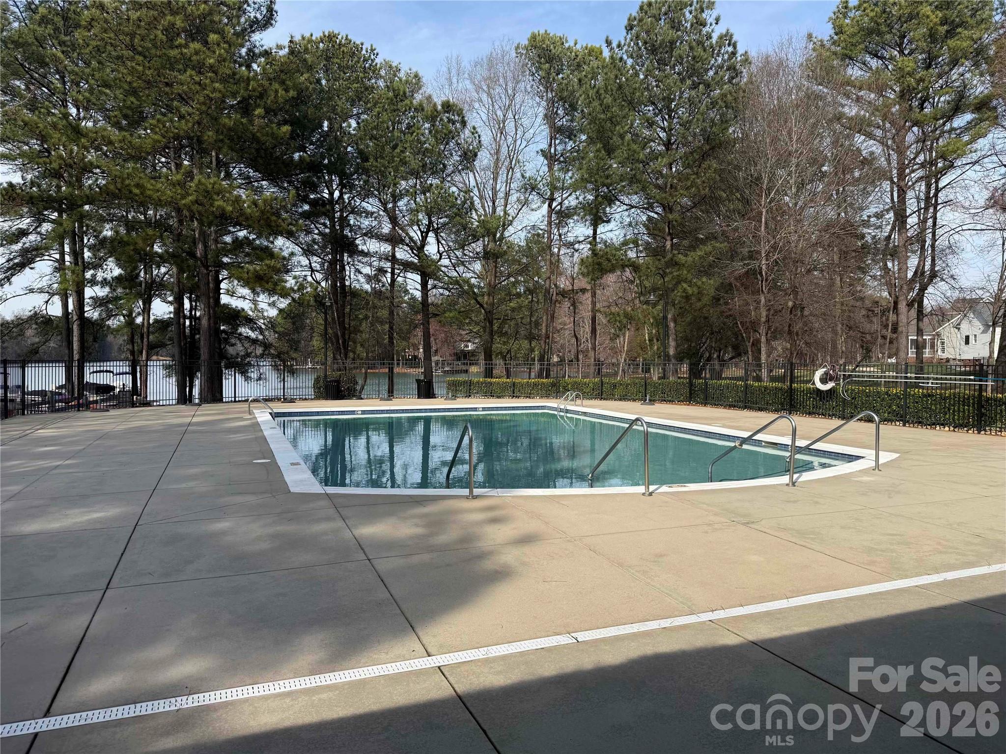 159 Lavender Bloom Loop Mooresville, NC 28115 - Photo 48 of 48 a view of a swimming pool with an outdoor space