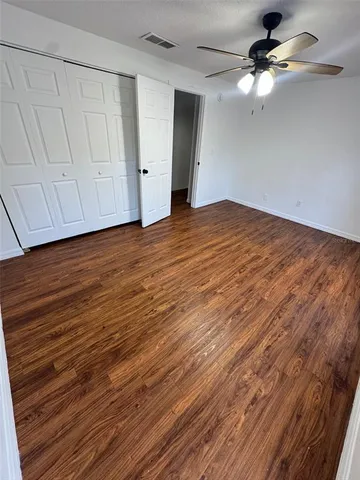 wooden floor in an empty room
