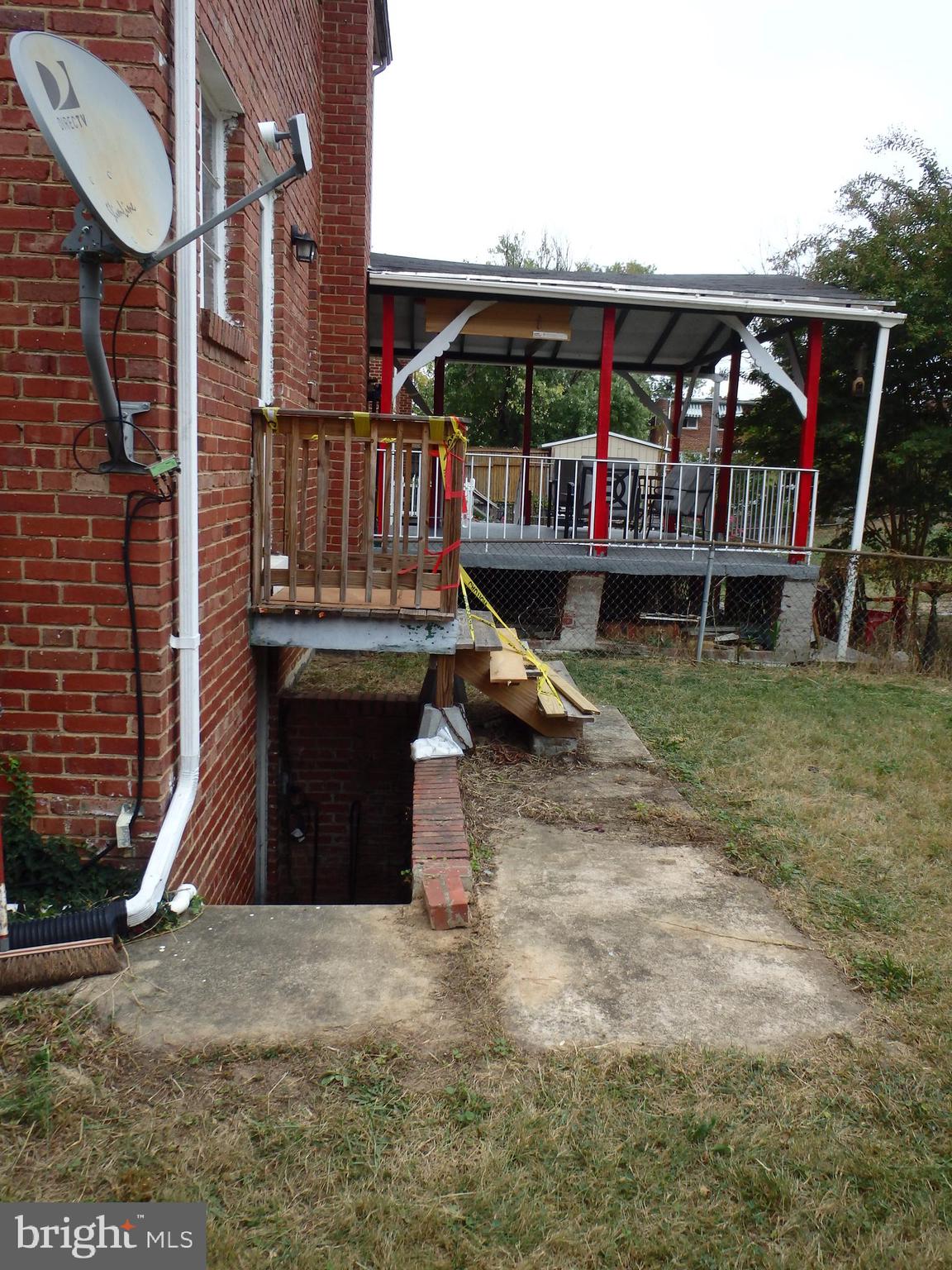 1123 Quebec Street Silver Spring, MD 20903 - Photo 5 of 29 Walk up from basement under rear stairs