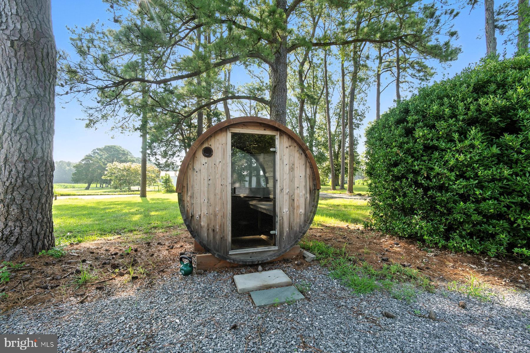 5440 Ferry Neck Road Royal Oak, MD 21662 - Photo 55 of 69 Outdoor Barrel Sauna