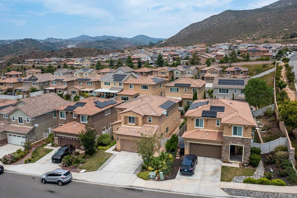 340 Falabella Lane Fallbrook, CA 92028 - Photo 47 of 63 an aerial view of residential houses and outdoor space