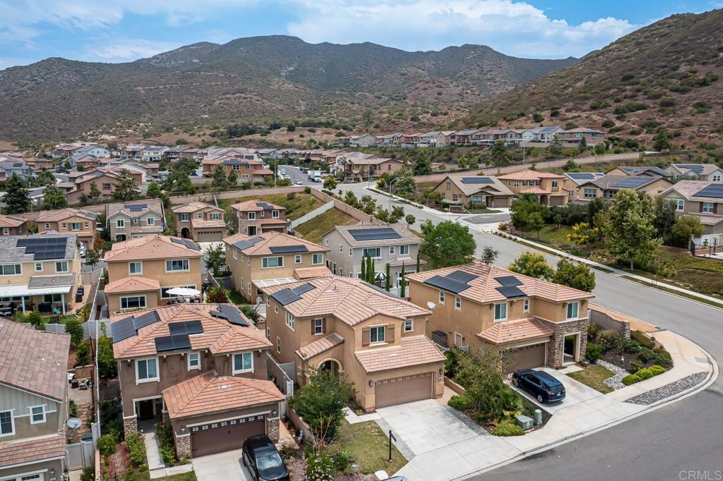 340 Falabella Lane Fallbrook, CA 92028 - Photo 49 of 63 an aerial view of residential houses with outdoor space