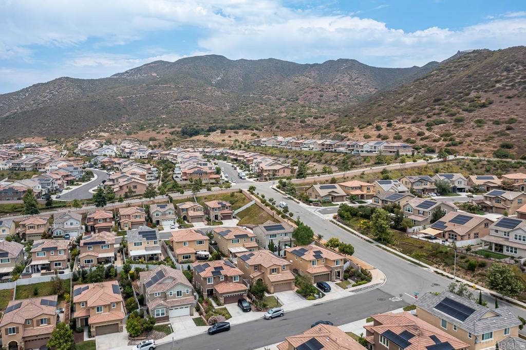 340 Falabella Lane Fallbrook, CA 92028 - Photo 50 of 63 an aerial view of residential houses with city view