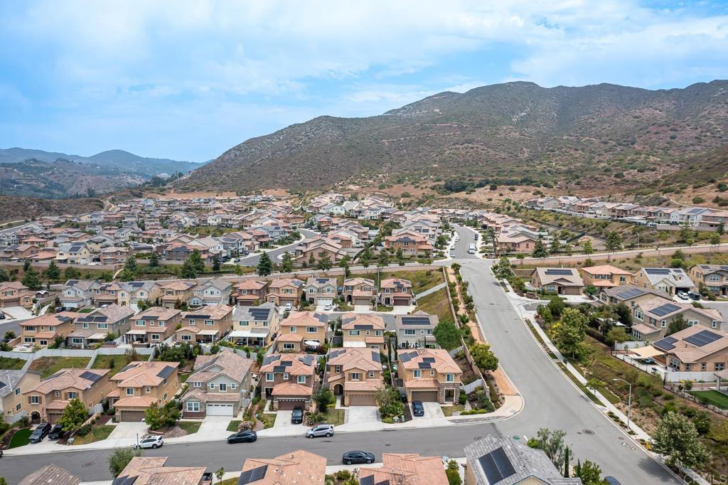 340 Falabella Lane Fallbrook, CA 92028 - Photo 51 of 63 an aerial view of residential houses with city view