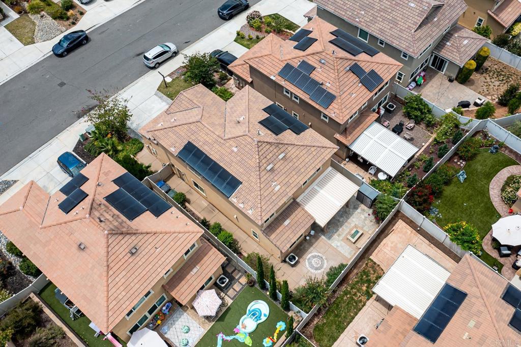 340 Falabella Lane Fallbrook, CA 92028 - Photo 54 of 63 an aerial view of a house with a yard