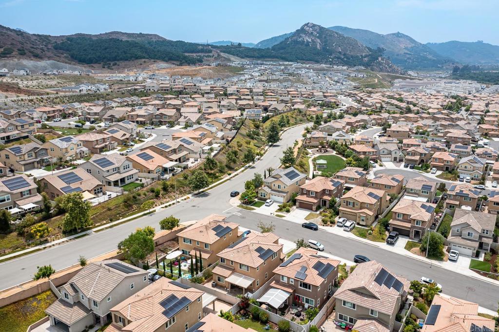 340 Falabella Lane Fallbrook, CA 92028 - Photo 57 of 63 an aerial view of residential house with outdoor space