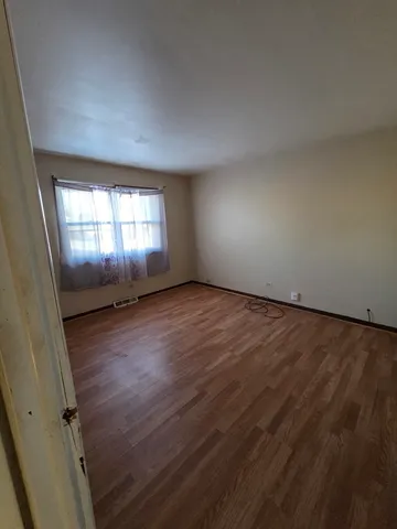 a view of a backyard of a house