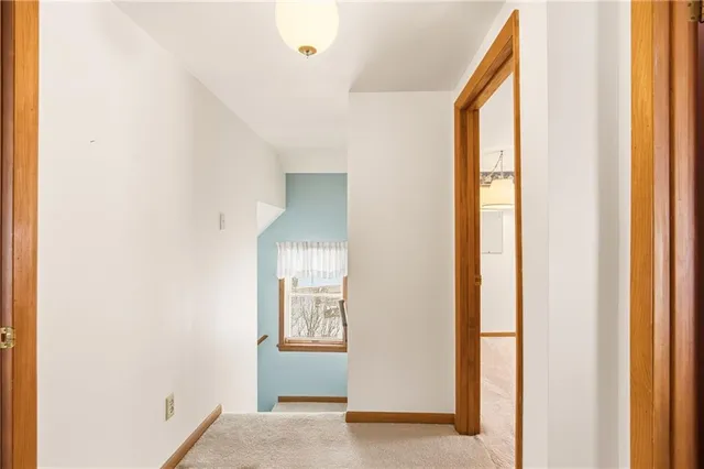 a view of a room with window