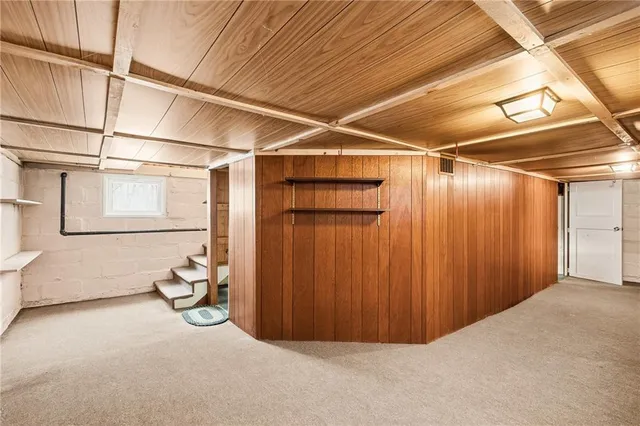 a view of a city street with a building