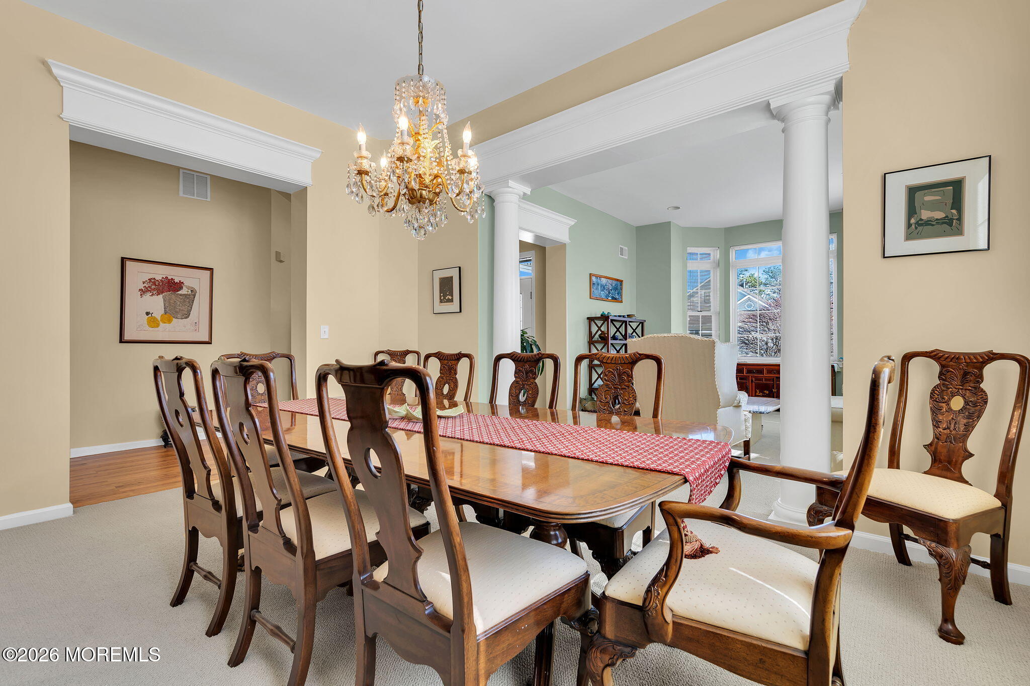 35 Spring Lake Boulevard Waretown, NJ 08758 - Photo 10 of 51 a view of a dining room with furniture