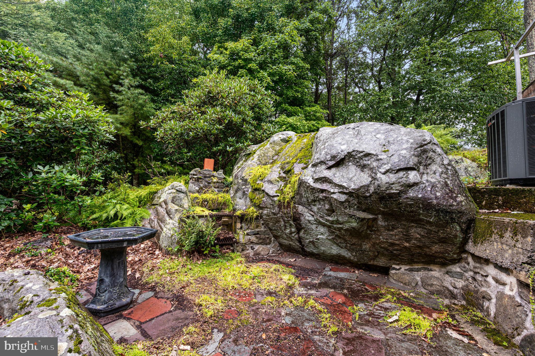 38 Lutz Road Boyertown, PA 19512 - Photo 40 of 49 a view of a backyard with fountain plants and large trees