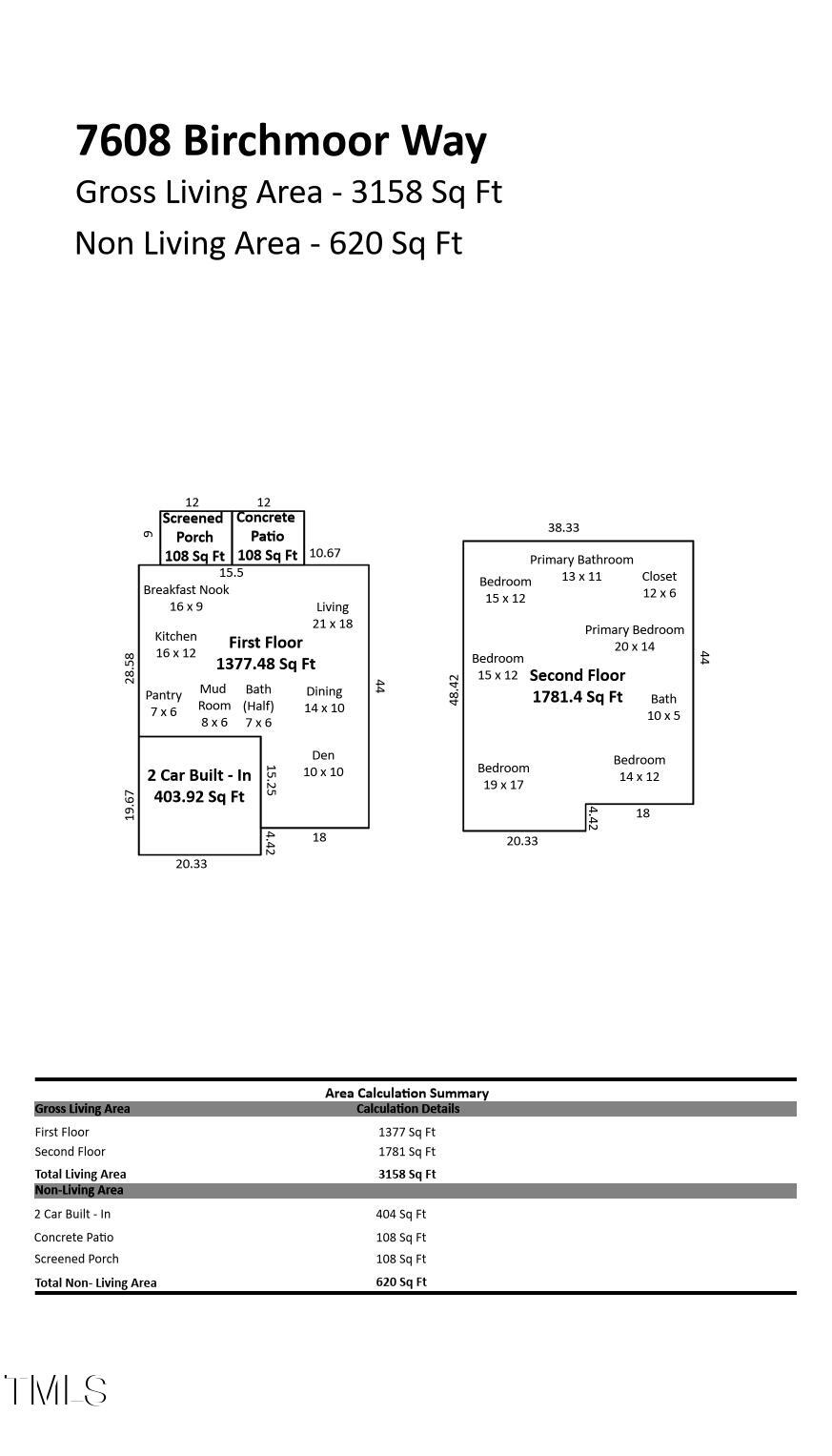 7608 Birchmoor Way Raleigh, NC 27616 - Photo 32 of 32 Measurements_page-0001