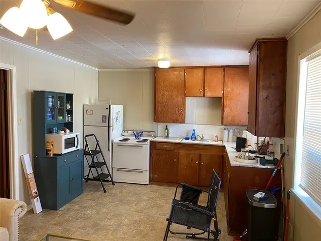 a room with furniture and a window