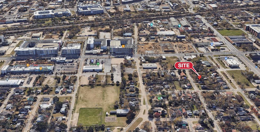 3115 Parvia Avenue Dallas, TX 75212 - Photo 3 of 5 an aerial view of a city