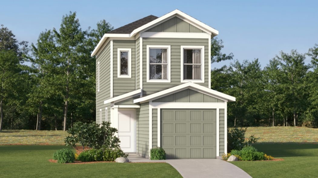 943 Pertuso Lane Huffman, TX 77336 - Photo 4 of 8 a front view of a house with a yard