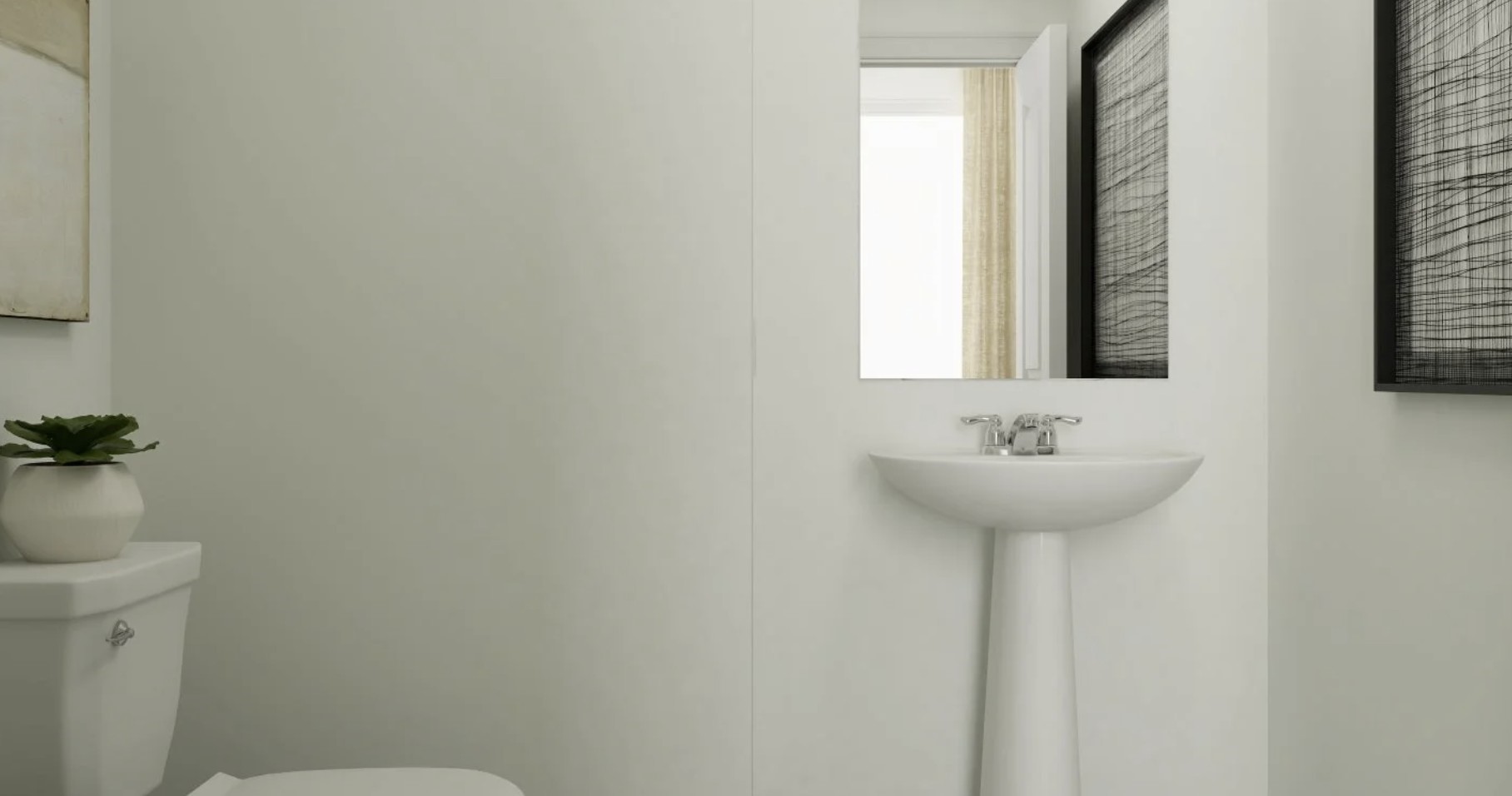 943 Pertuso Lane Huffman, TX 77336 - Photo 6 of 8 a bathroom with a sink toilet and mirror