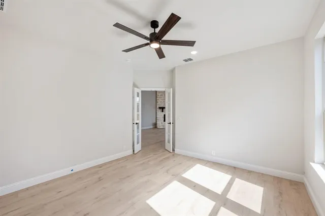 wooden floor in an empty room