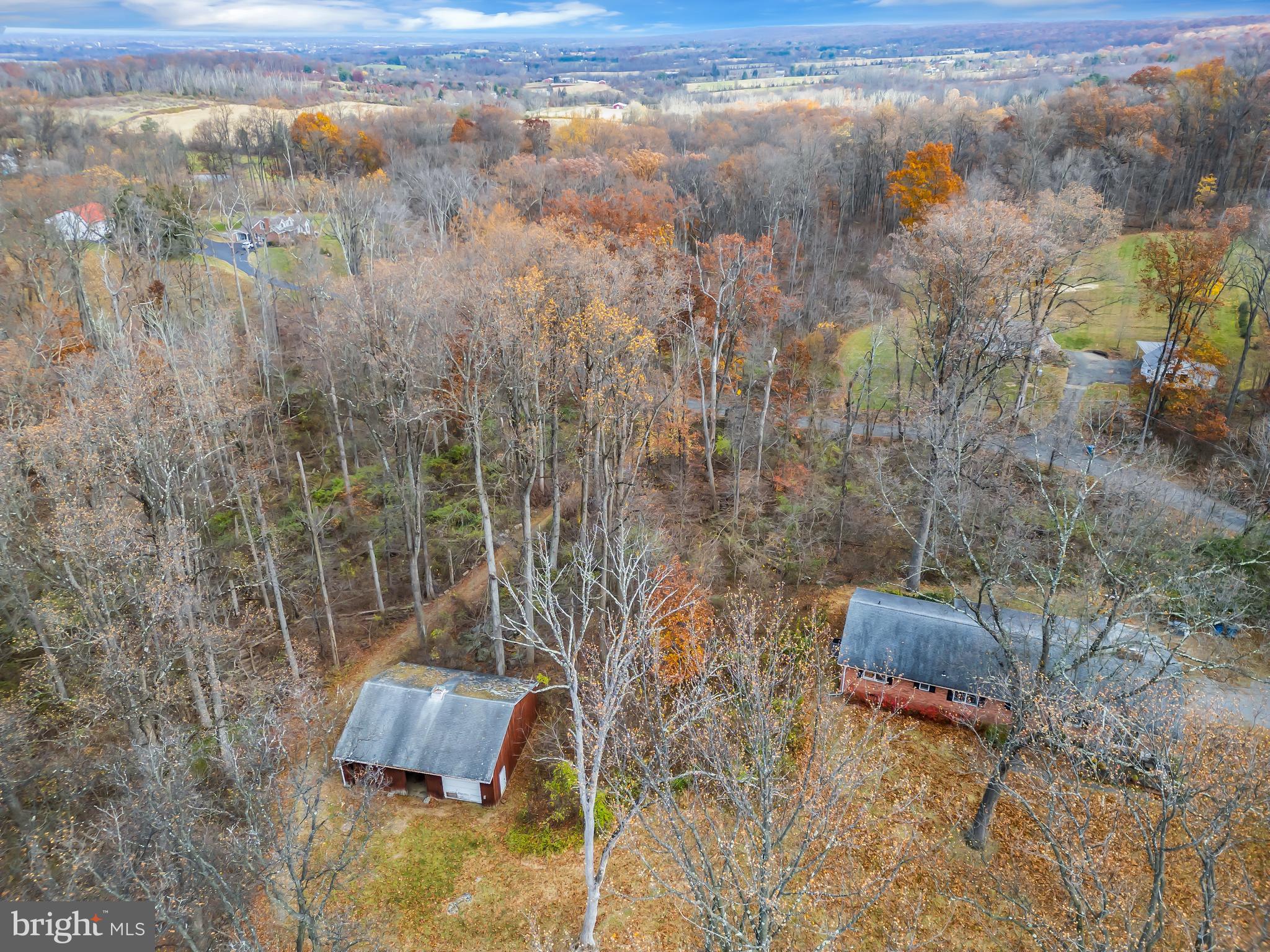 106 Rocktown Road Ringoes, NJ 08551 - Photo 34 of 36 Aerial View Barn and House