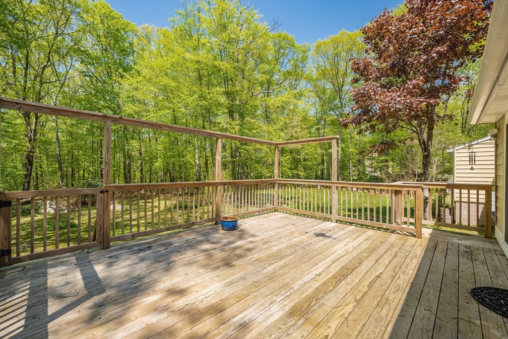 313 Bennett Road Hampden, MA 01036 - Photo 10 of 42 a view of balcony with wooden floor