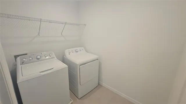 a view of empty room