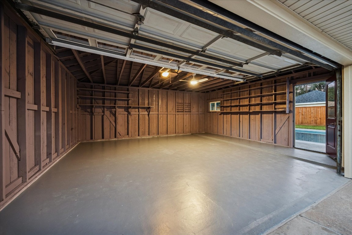 10422 Raritan Drive Houston, TX 77043 - Photo 23 of 31 a view of an empty room with a garage