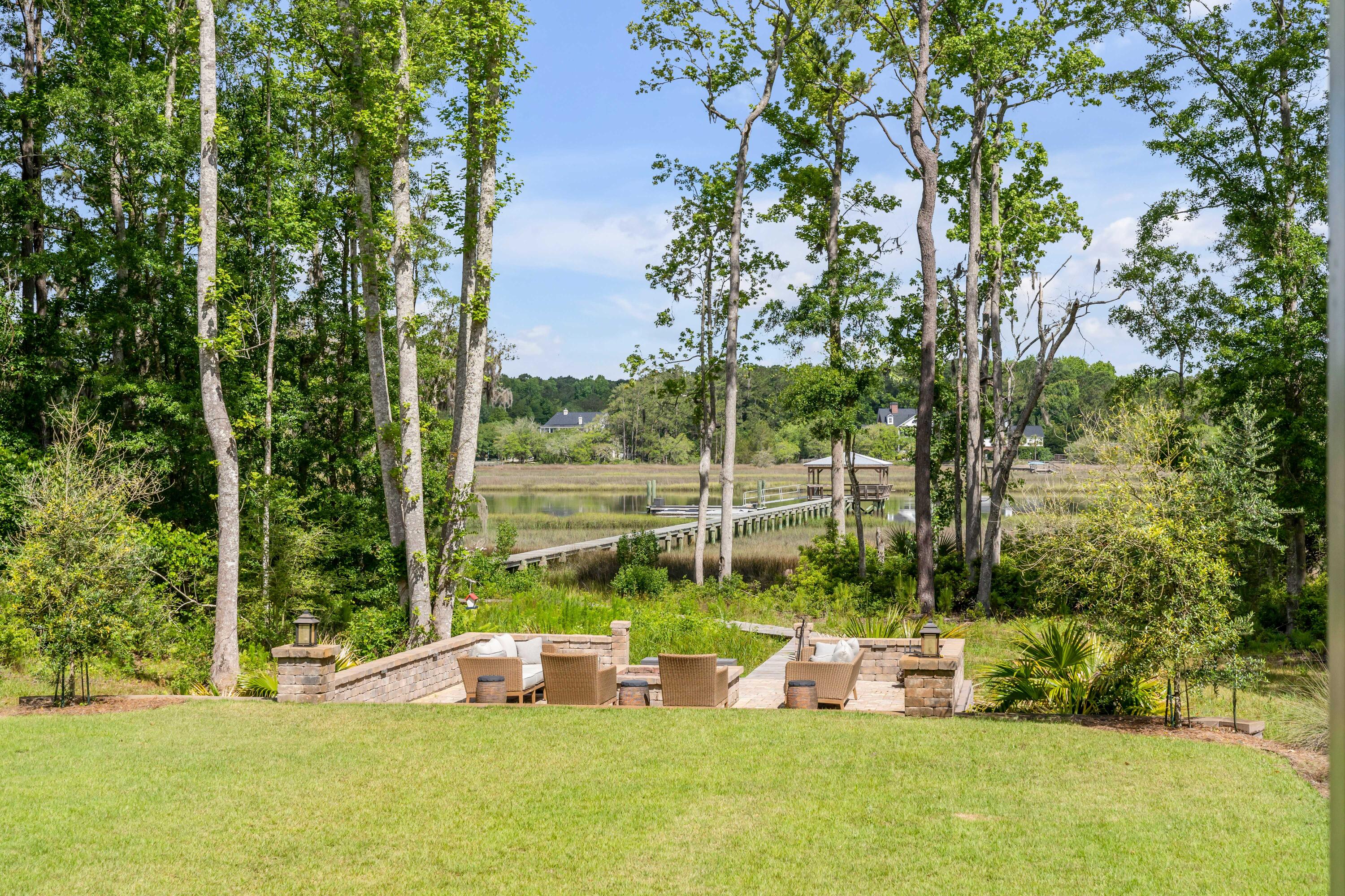 3072 Bohicket Road Johns Island, SC 29455 - Photo 84 of 100 View of Creek and Fire pit
