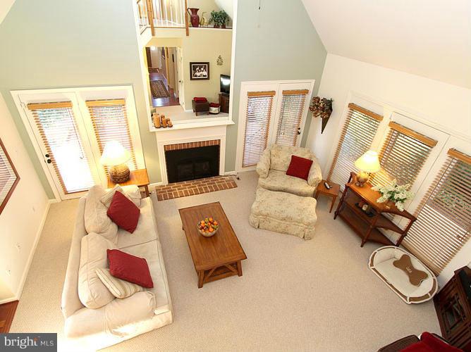 8 Midsummer Court Gaithersburg, MD 20878 - Photo 13 of 30 a living room with furniture rug and fireplace